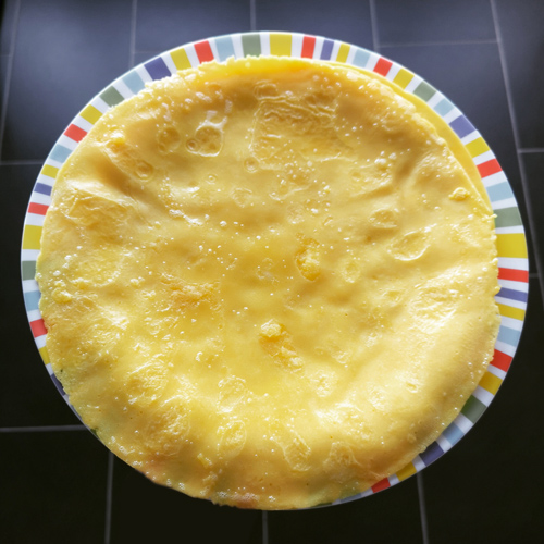 Crêpes de patate douce